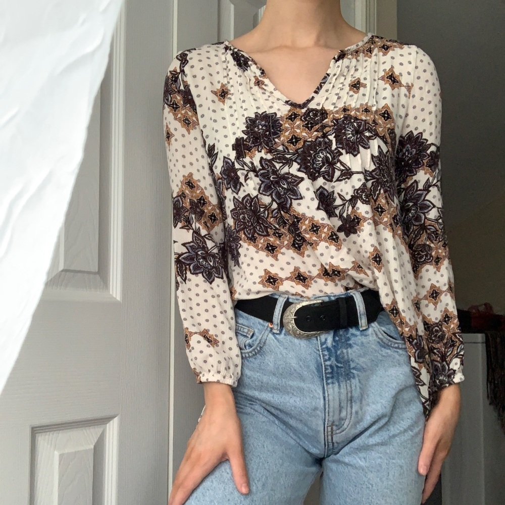 Colorful boho top - Picture 3 of 4